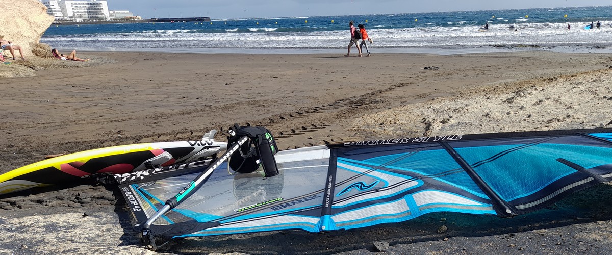 Räddning av kitesurfare